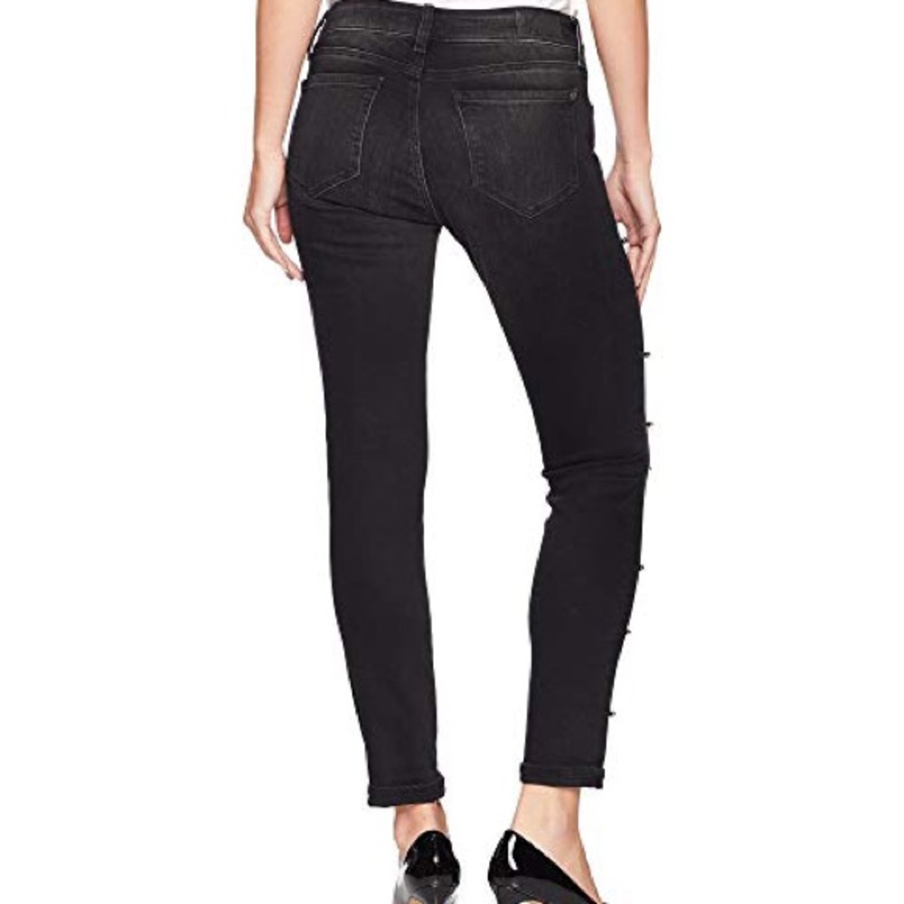 Mavi Jeans Ada Smoke Pearl Boyfriend Cut Size 27 - Picture 4 of 8